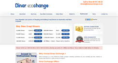 Desktop Screenshot of dinarexchange.co.nz